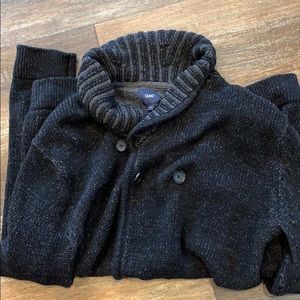 Gap heavy shawl neck cardigan